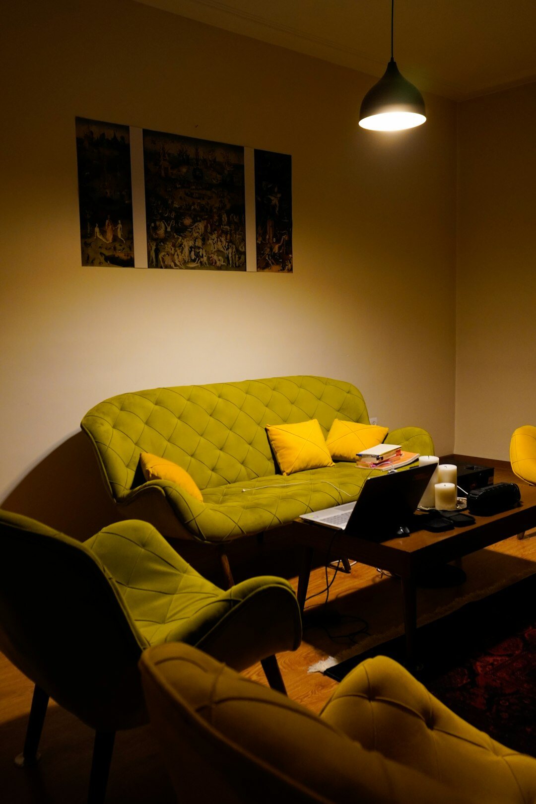 podcast studio interior